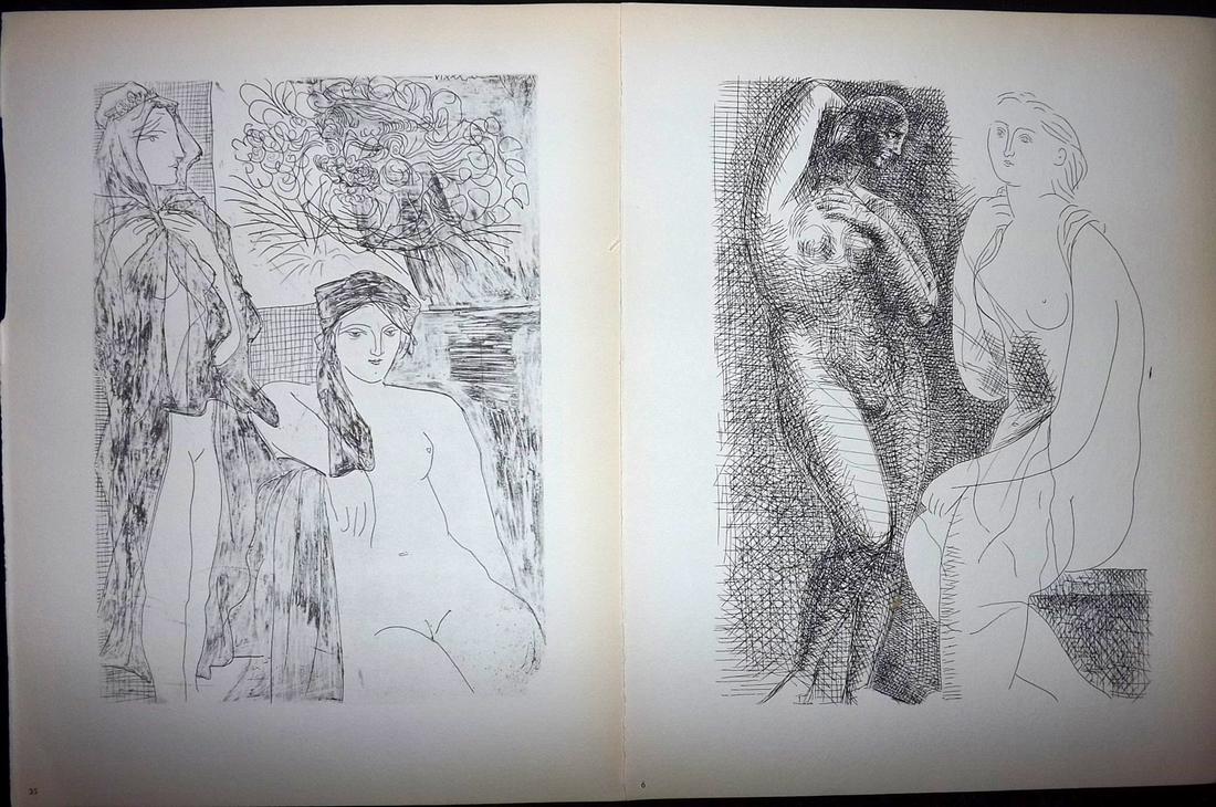 Picasso, Pablo 1956 Pair Prints from the Vollard Suite (1 of 2)