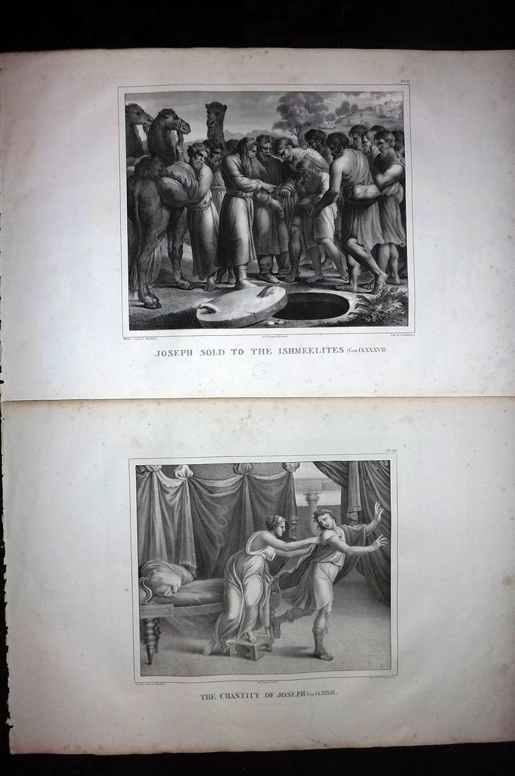 Raphael Vatican Lodges 1825 Pair of Large Folio Prints (1 of 2)