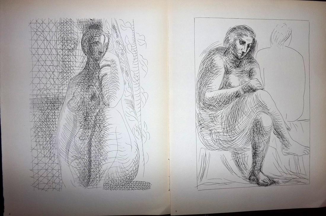 Picasso, Pablo 1956 Pair Prints from the Vollard Suite (1 of 2)