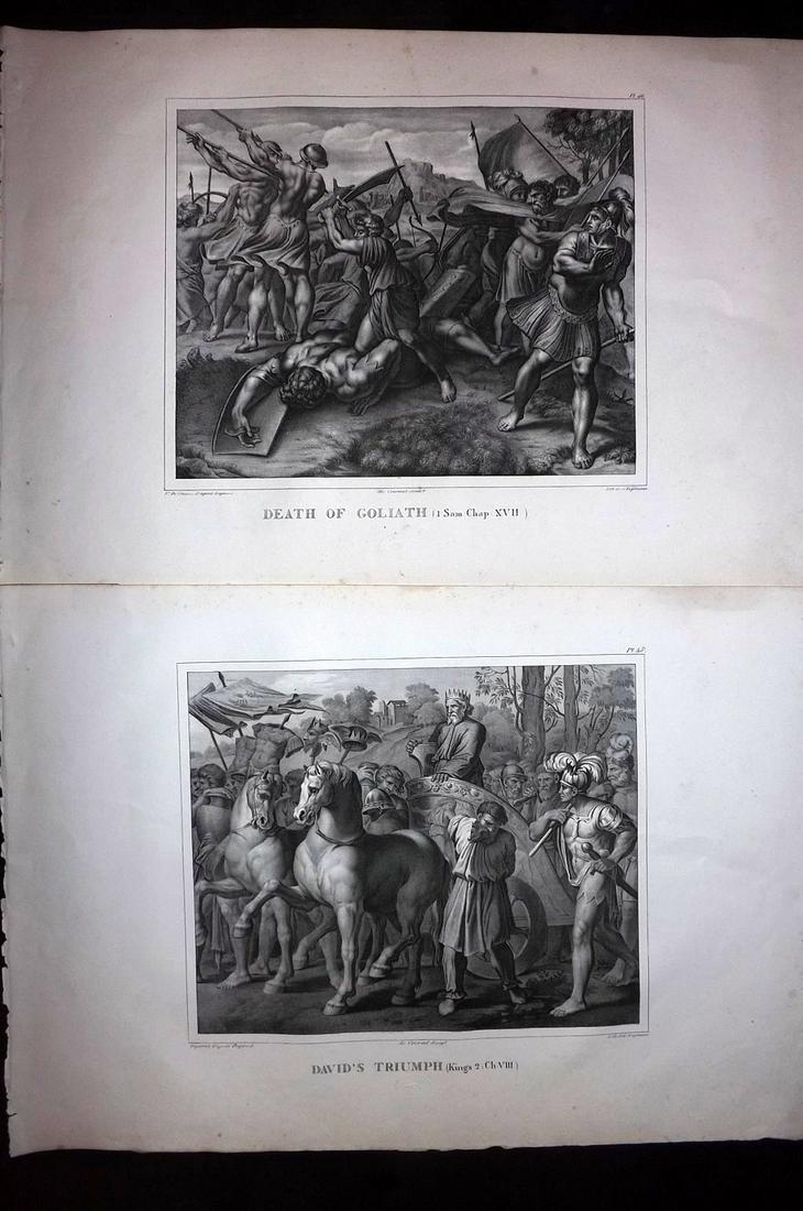 Raphael Vatican Lodges 1825 Pair of Large Folio Prints (1 of 2)