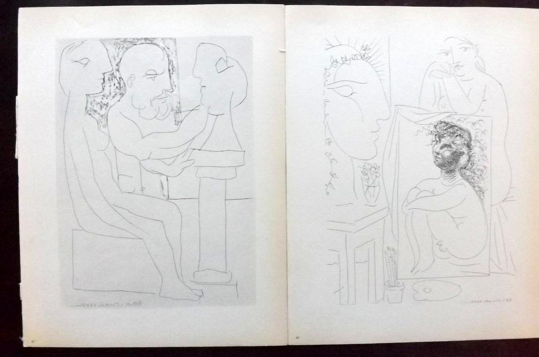Picasso, Pablo 1956 Pair Prints from the Vollard Suite (1 of 2)