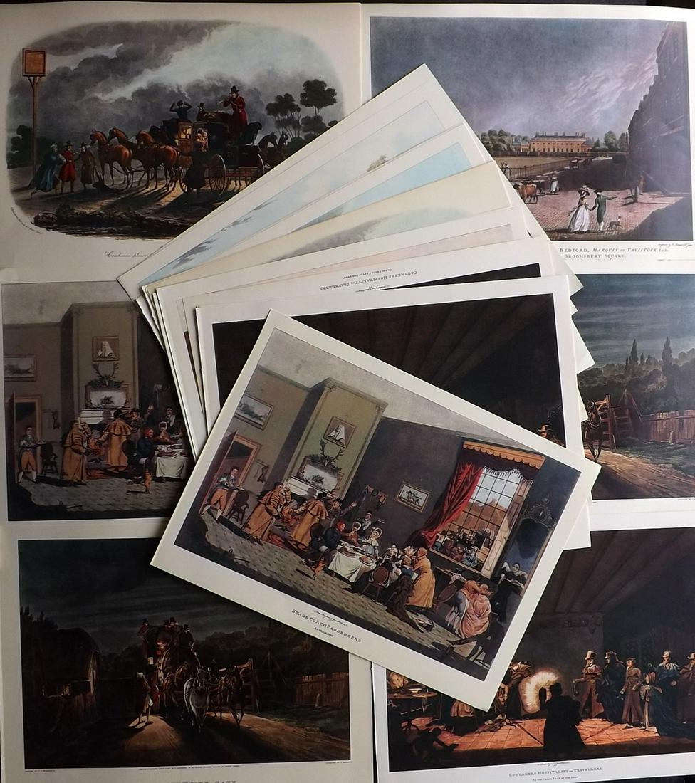 Coaching 1966 Lot of 24 Large REPRODUCTION Prints (1 of 2)