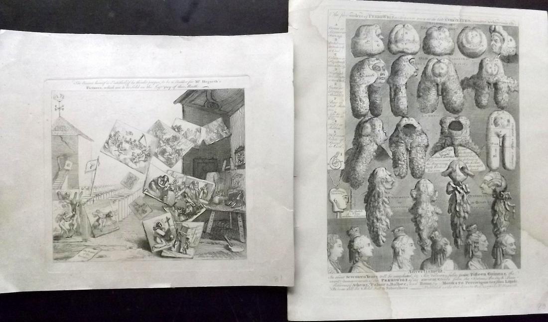 Hogarth, William 1822-C1835 Pair of Prints (1 of 2)