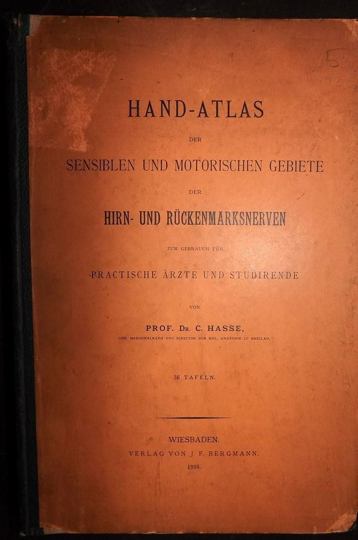 Hasse, Carl 1895 Bound Set of 36 Anatomy Prints (1 of 10)