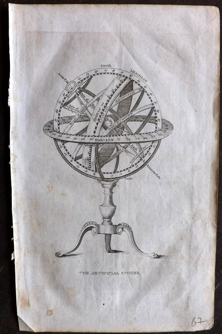 Guthrie, William 1799 Astronomy Print. Artificial (1 of 2)