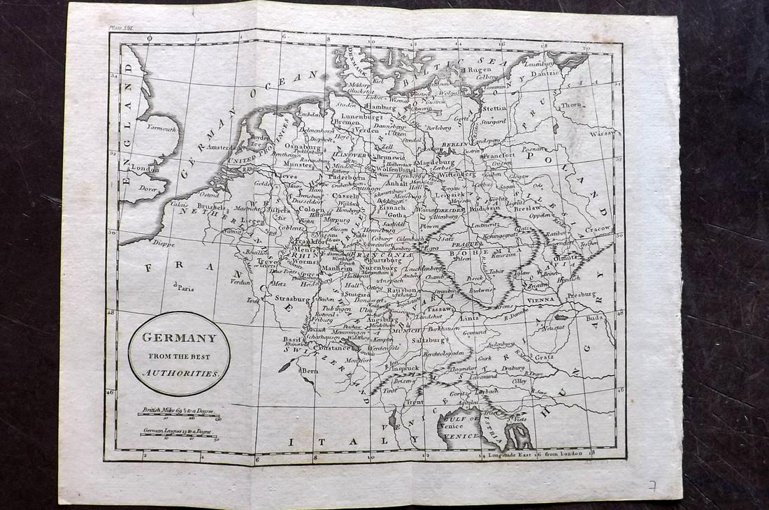 Guthrie, William 1798 Map. Germany (1 of 2)