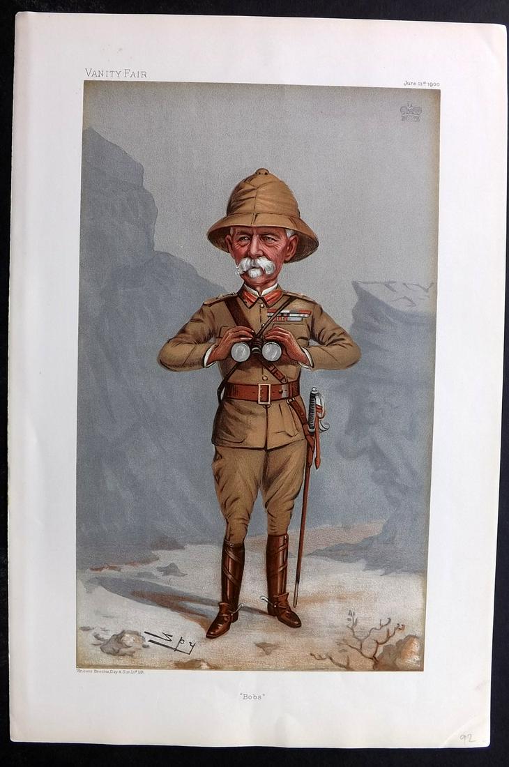 Vanity Fair Print 1900 Lord Roberts, Military (1 of 1)