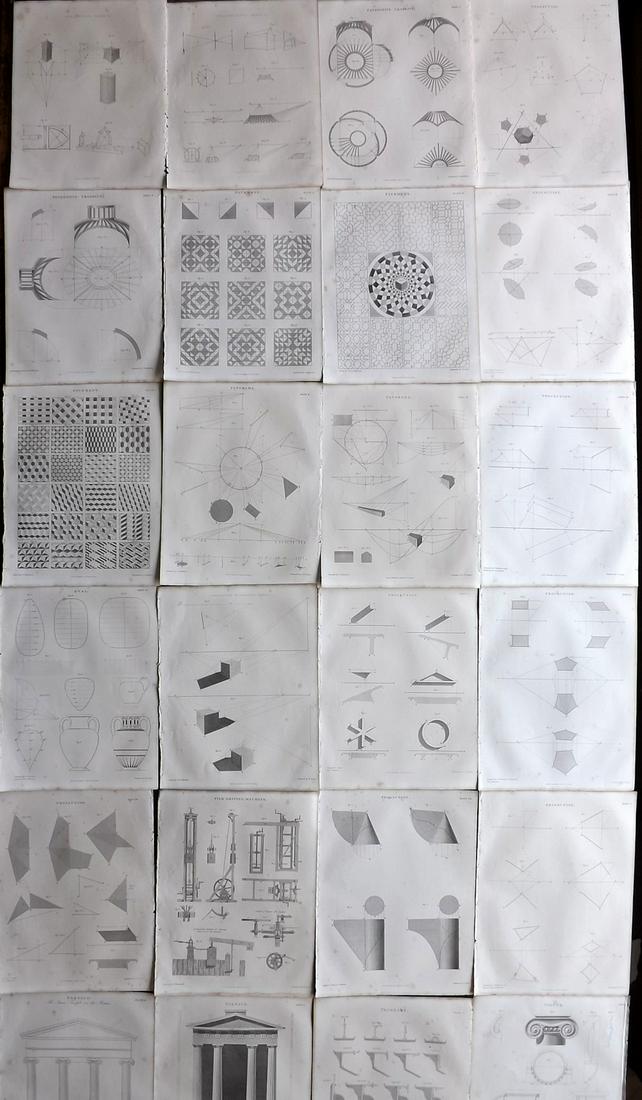 Lomax, Edward 1852 Lot of 24 Architecture/Building (1 of 7)