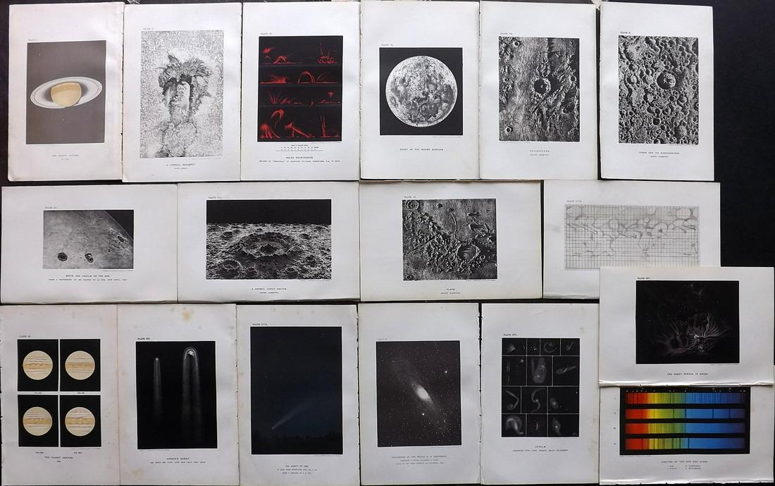 Ball, Robert 1890 Lot 17 Astronomy Prints. Celestial (1 of 5)