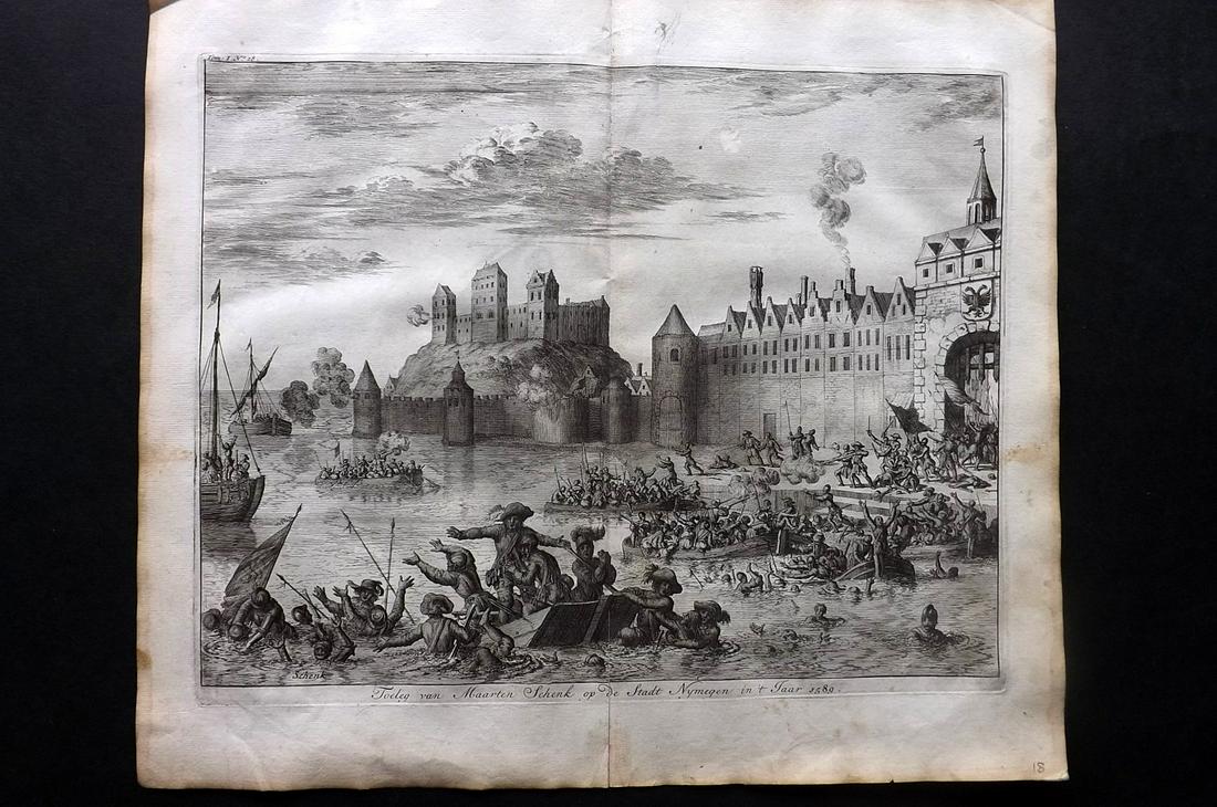 Le Clerc, Jean 1730 LG Print. Nijmegen, Netherlands (1 of 2)