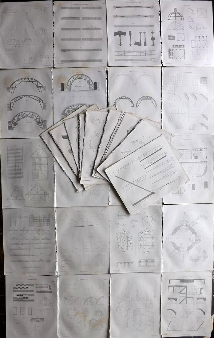 Lomax, Edward 1852 Lot 60 Architecture & Building Print (1 of 14)