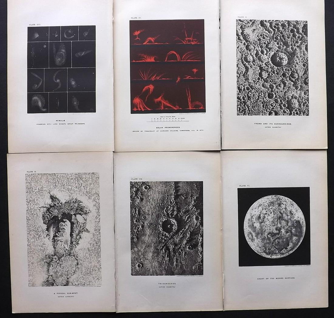 Ball, Robert 1893 Lot 6 Astronomy Prints. Celestial (1 of 2)