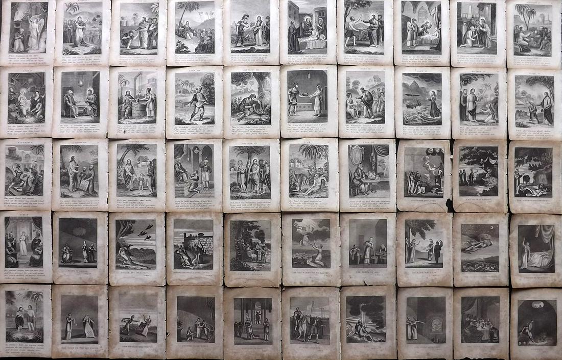 Watkins, I.B. C1823 Lot of 50 Miniature Religious (1 of 11)