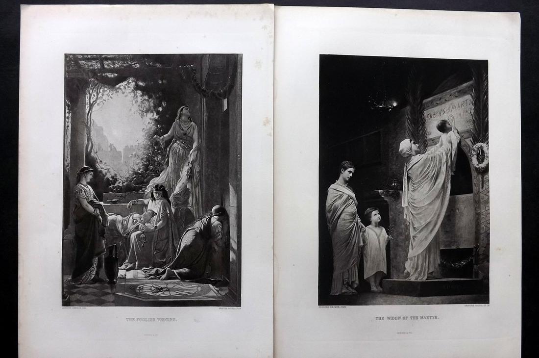 Read, J. E. 1888 Pair of Folio Prints (1 of 2)