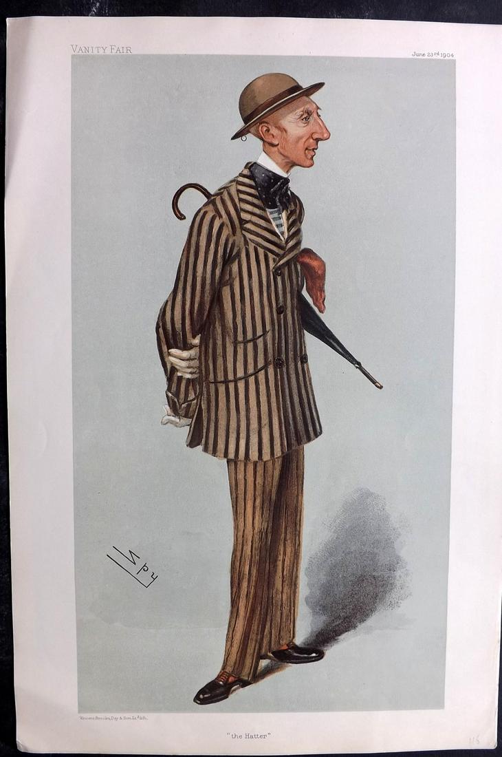 Vanity Fair Print 1904 William Stirling-Stuart: Chromolithograph Published 1869-1914, London for "Vanity Fair" Paper Size: 15 x 10 inch (38 x 25cm) Good Condition