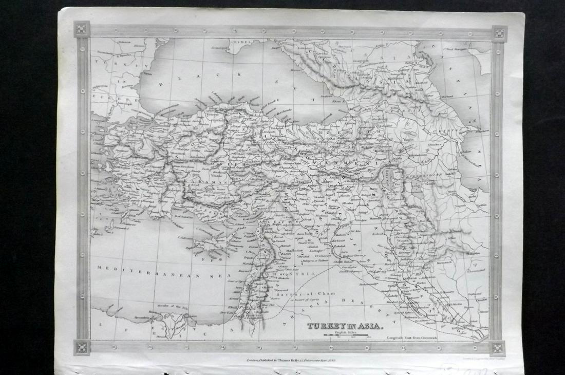 Findlay, Alex C1835 Antique Map. Turkey in Asia (1 of 2)