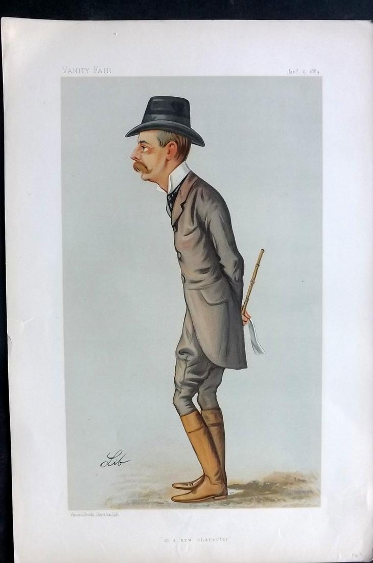 Vanity Fair Print 1889 Randolph Spencer Churchill (1 of 1)