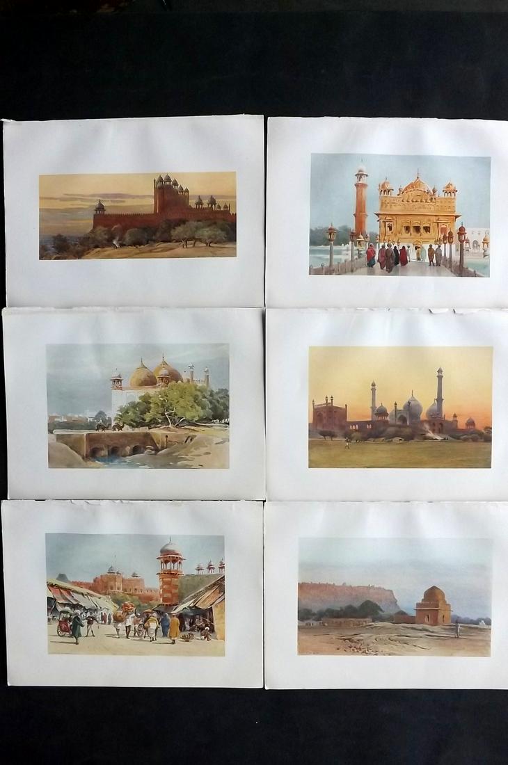 Hallam Murray, A. H. 1905 Lot of 6 Prints. India (1 of 2)