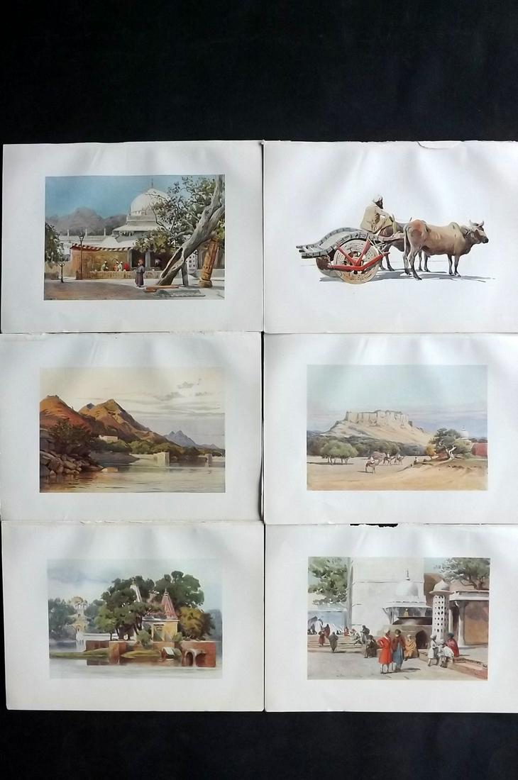 Hallam Murray, A. H. 1905 Lot of 6 Prints. India (1 of 2)