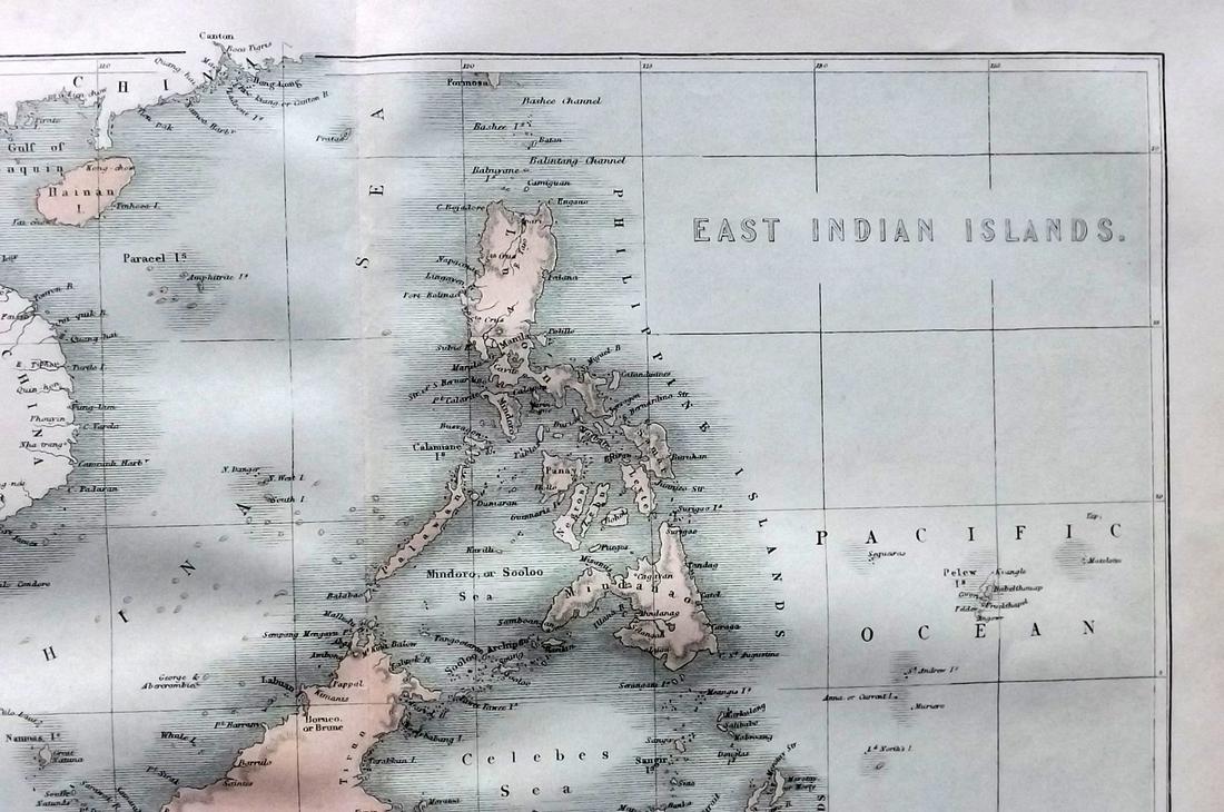 Hughes, William C1865 Map. East India Islands (1 of 1)
