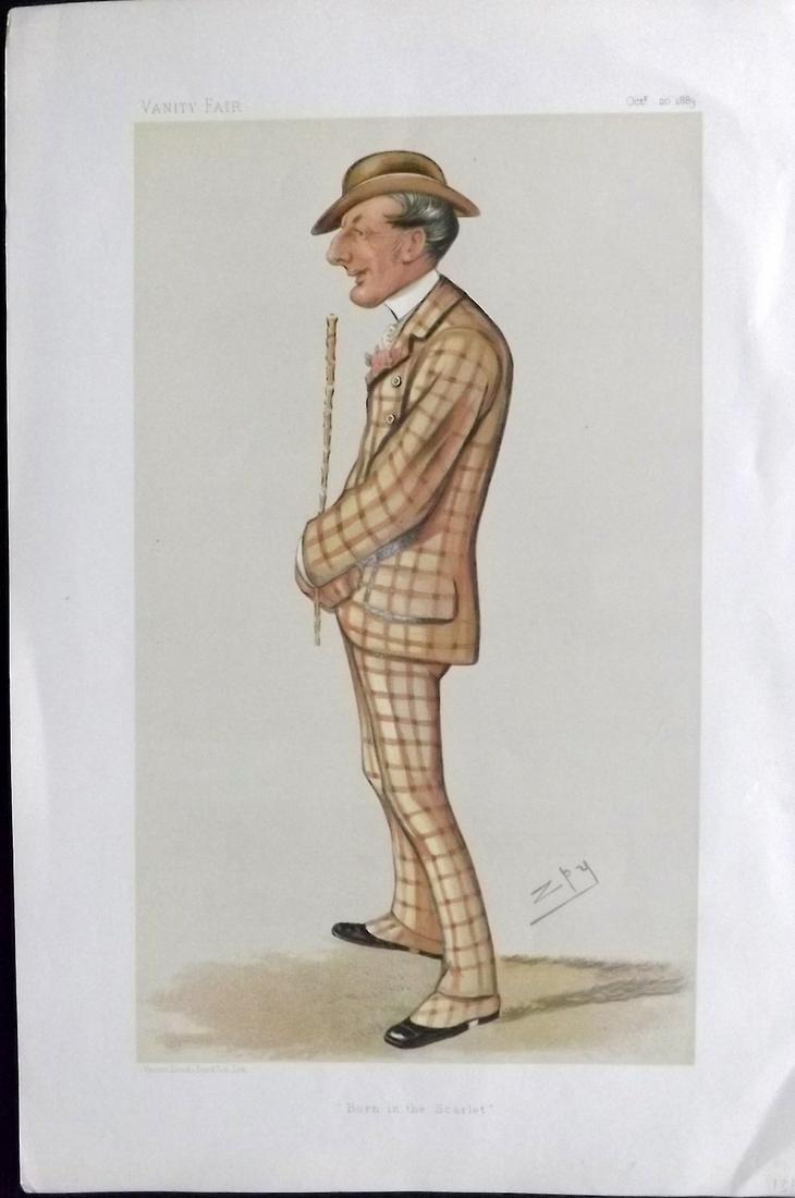 Vanity Fair Print 1883 Henry Reginald Corbet, Turf (1 of 1)