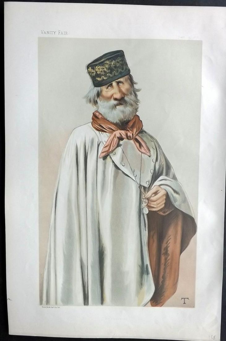 Vanity Fair Print 1878 Guiseppe Garibaldi, Italy (1 of 1)