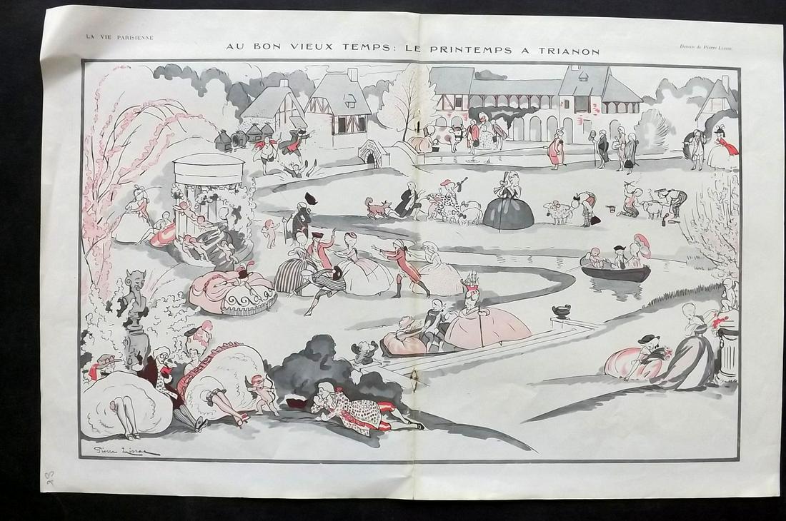 La Vie Parisienne 1921 LG Folio Art Deco Print (1 of 2)