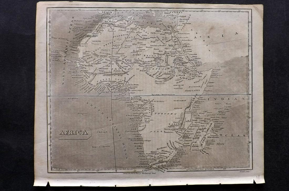 Barclay, James C1800 Map. Africa (1 of 2)