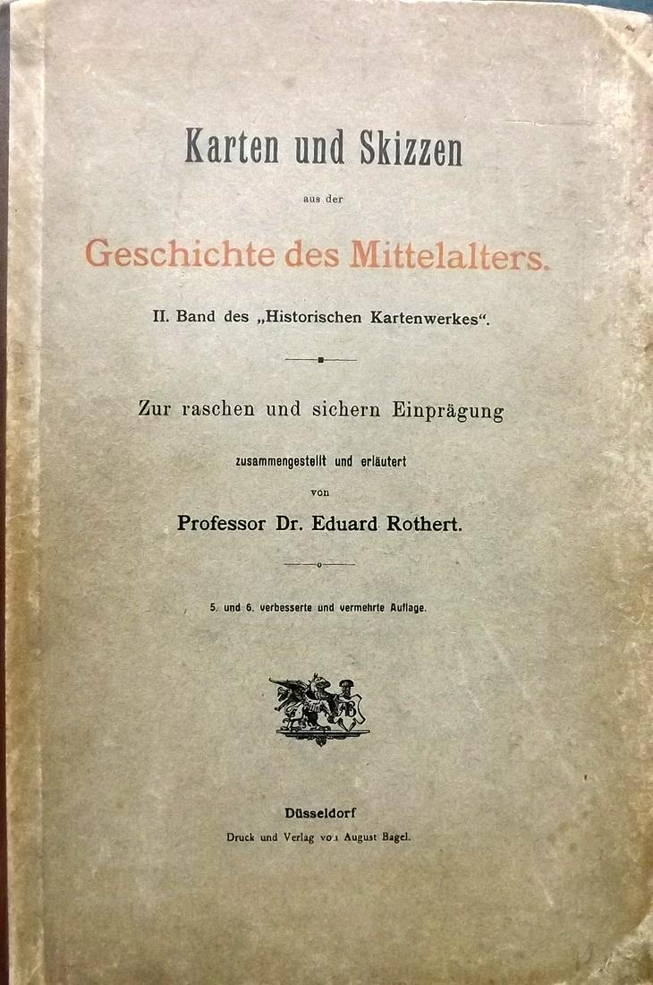 Atlas - Rothert, Eduard 1907 Containing 22 Maps (1 of 8)