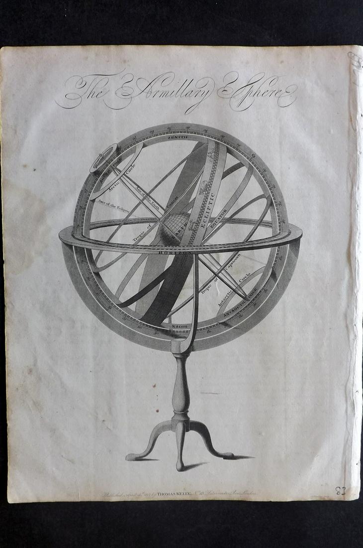 Kelly, Christopher 1816 Astronomy. Armillary Sphere (1 of 2)