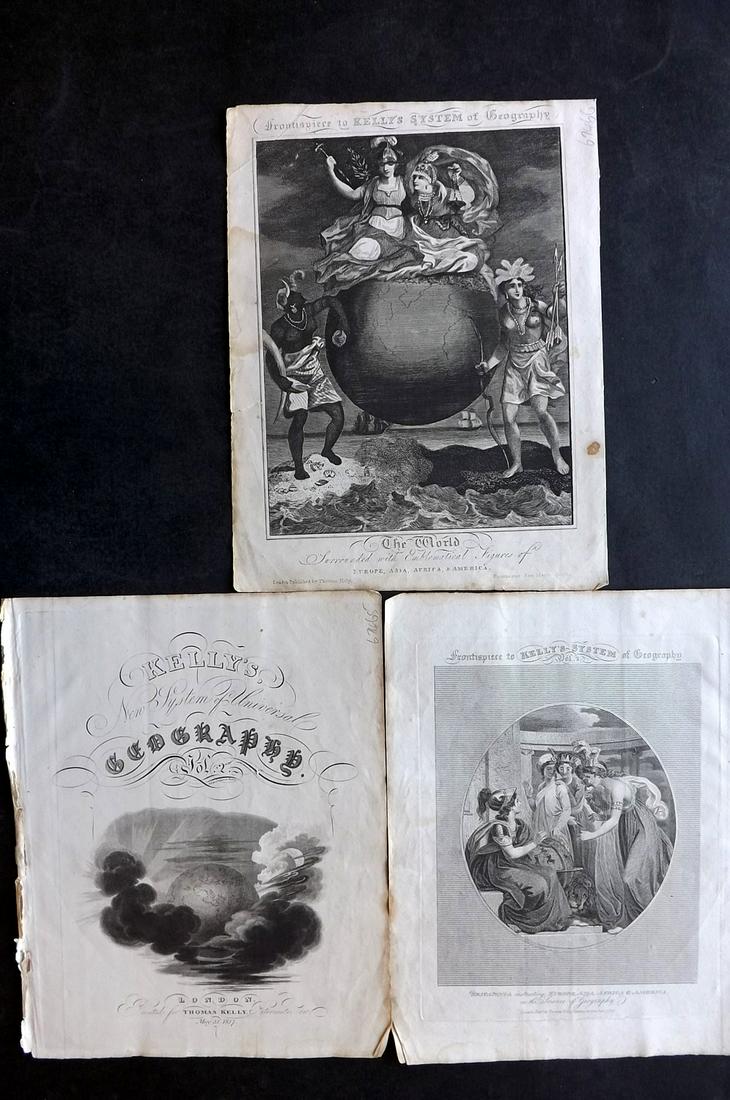 Kelly, Christopher 1816 Lot of 3 Classical Frontis, Title (1 of 2)
