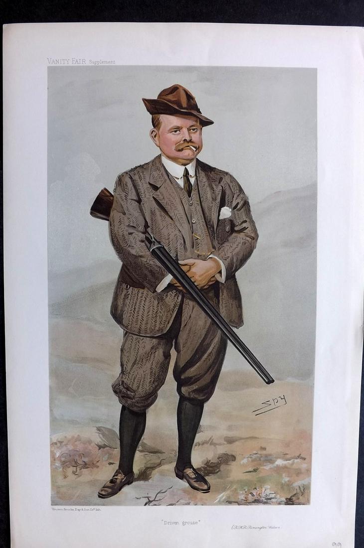 Vanity Fair Print 1905 R Rimmington Wilson, Gamehunter (1 of 1)
