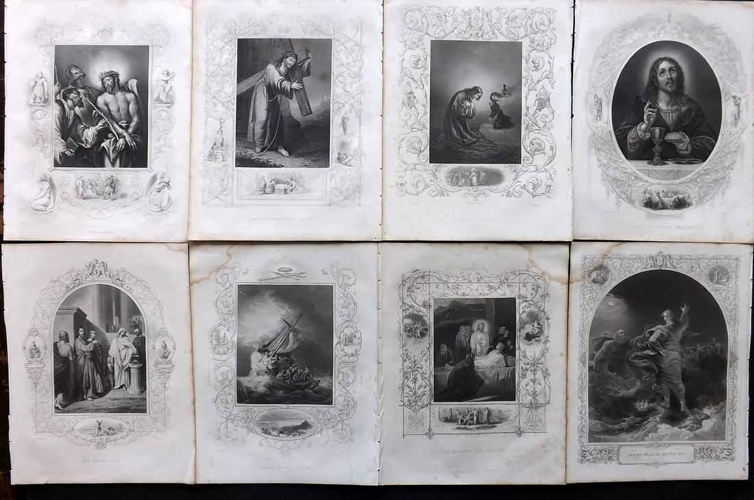 Fleetwood, John C1840 Lot of 8 Religious Prints (1 of 2)