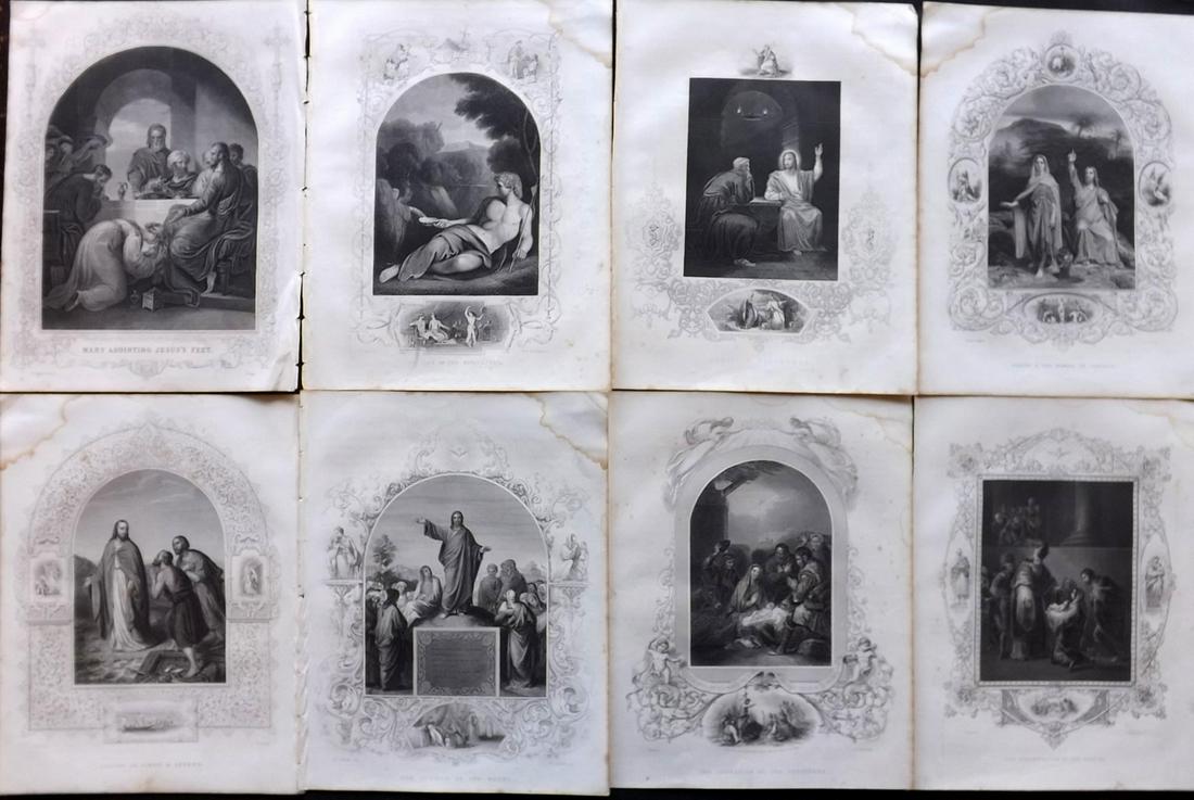 Fleetwood, John C1840 Lot of 8 Religious Prints (1 of 2)