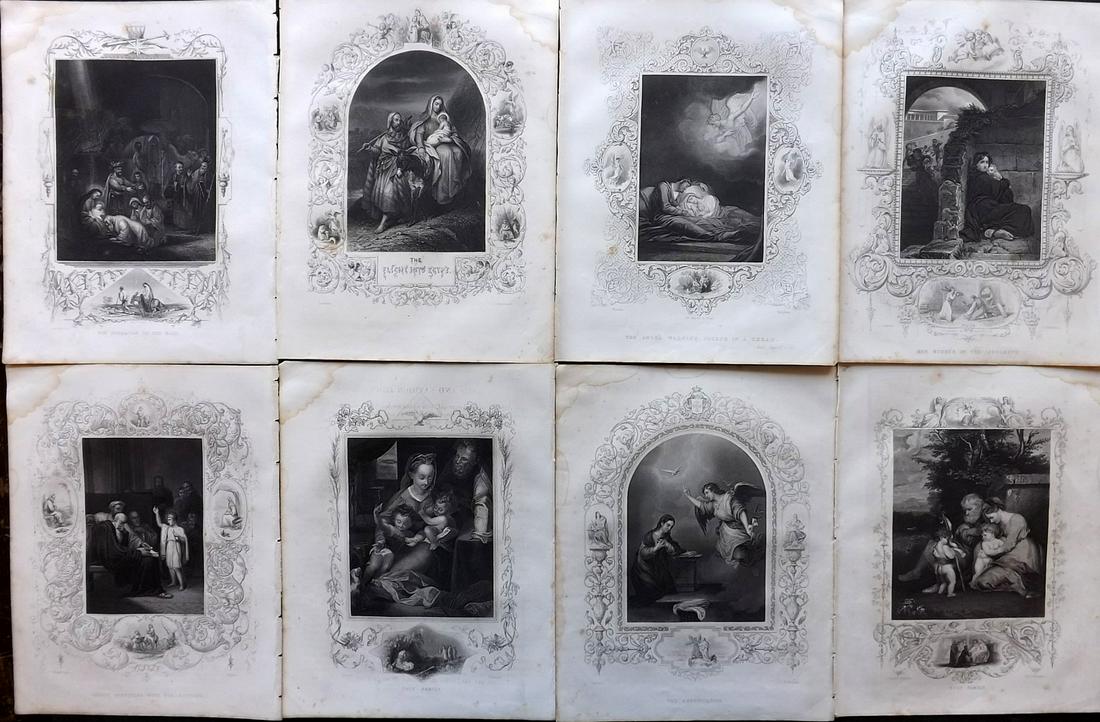 Fleetwood, John C1840 Lot of 8 Religious Prints (1 of 2)
