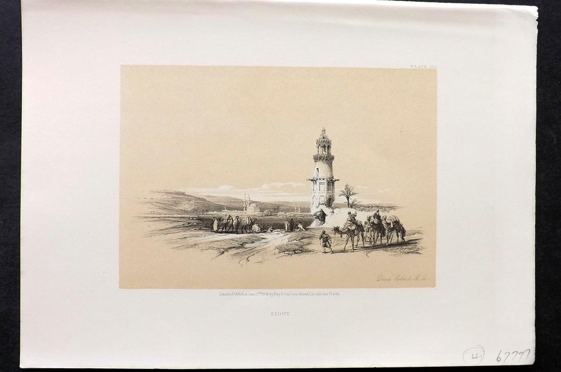 Roberts, David 1856 Print. Siout 162 Egypt (1 of 2)