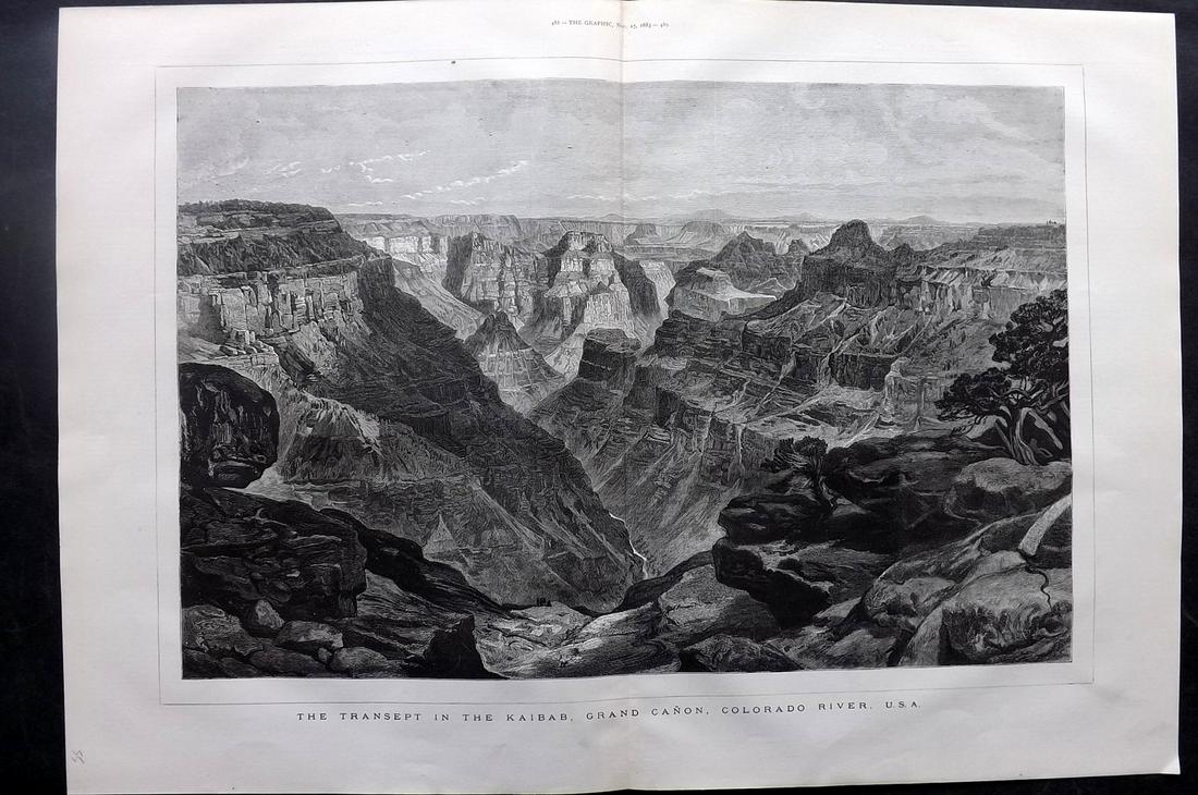 The Graphic 1883 LG Print. Grand Canyon, USA (1 of 2)