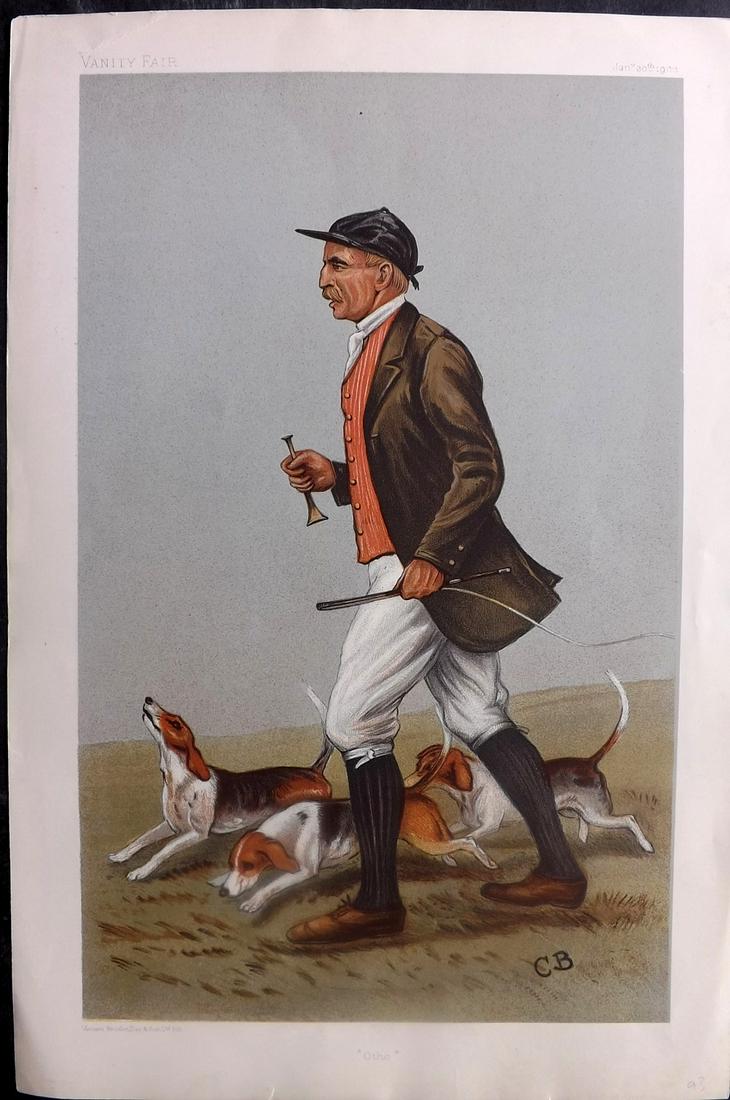 Vanity Fair Print 1902 J. Otho Paget, Foxhunter (1 of 1)