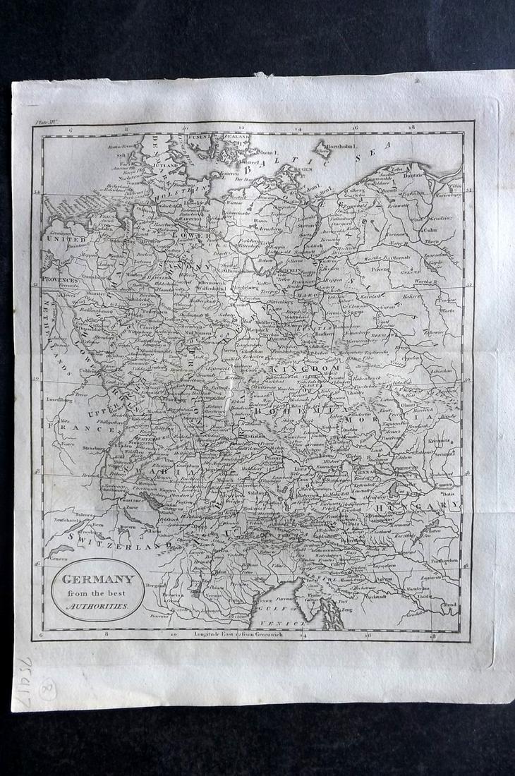 Guthrie, William 1812 Map. Germany (1 of 2)