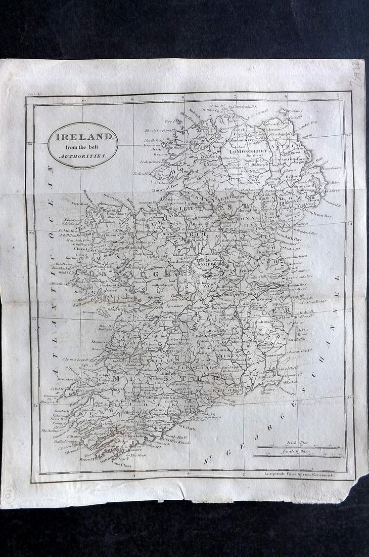 Guthrie, William 1812 Map. Ireland (1 of 2)