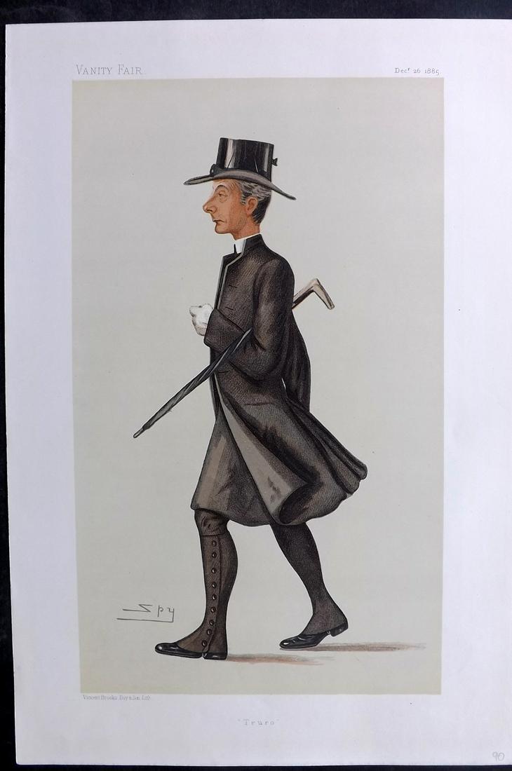 Vanity Fair Print 1885 George Howard Wilkinson, Bishop of Truro (1 of 1)