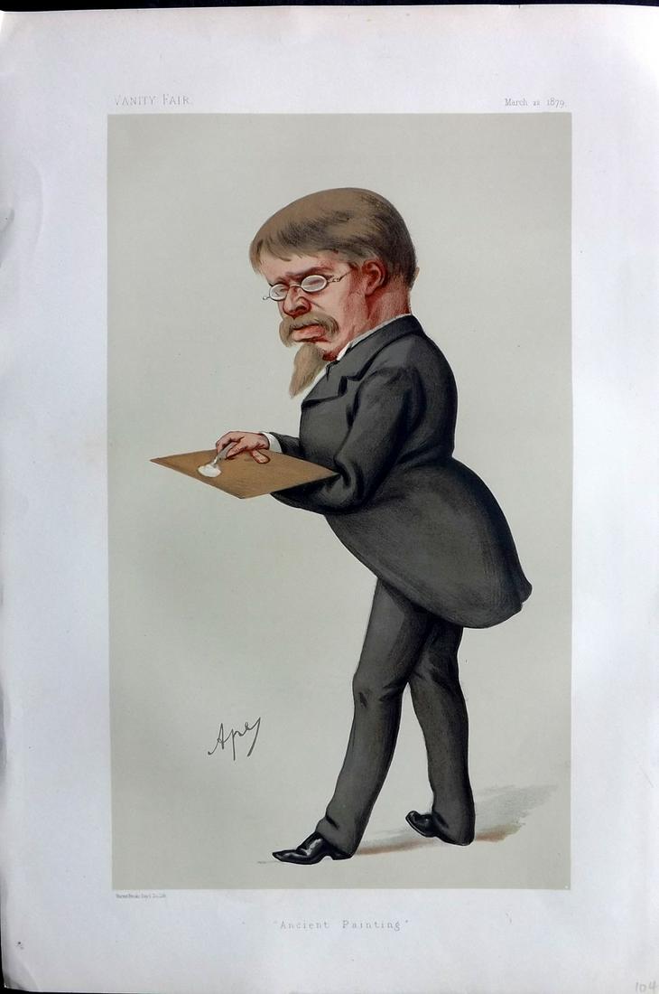 Vanity Fair Print 1879 Lawrence Alma-Tadema, Artist (1 of 1)