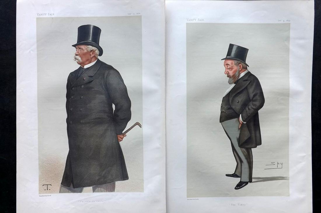 Vanity Fair Print 1879 Pair of Antique Prints (1 of 1)
