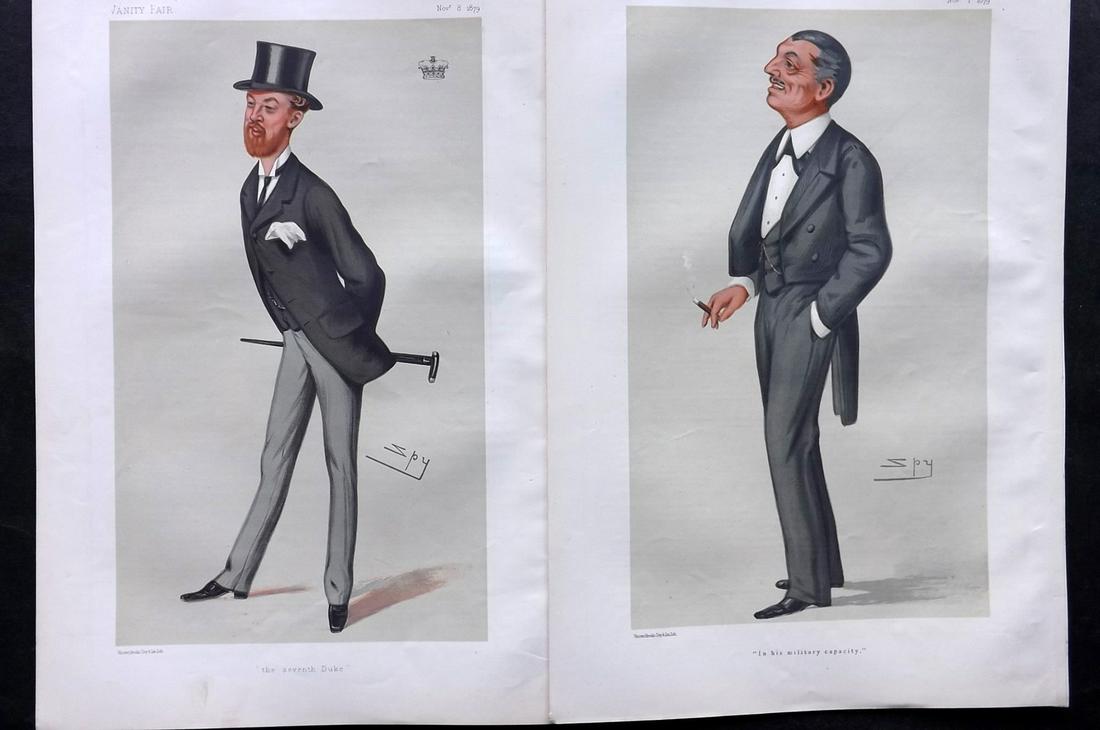 Vanity Fair Print 1879 Pair of Antique Prints (1 of 1)