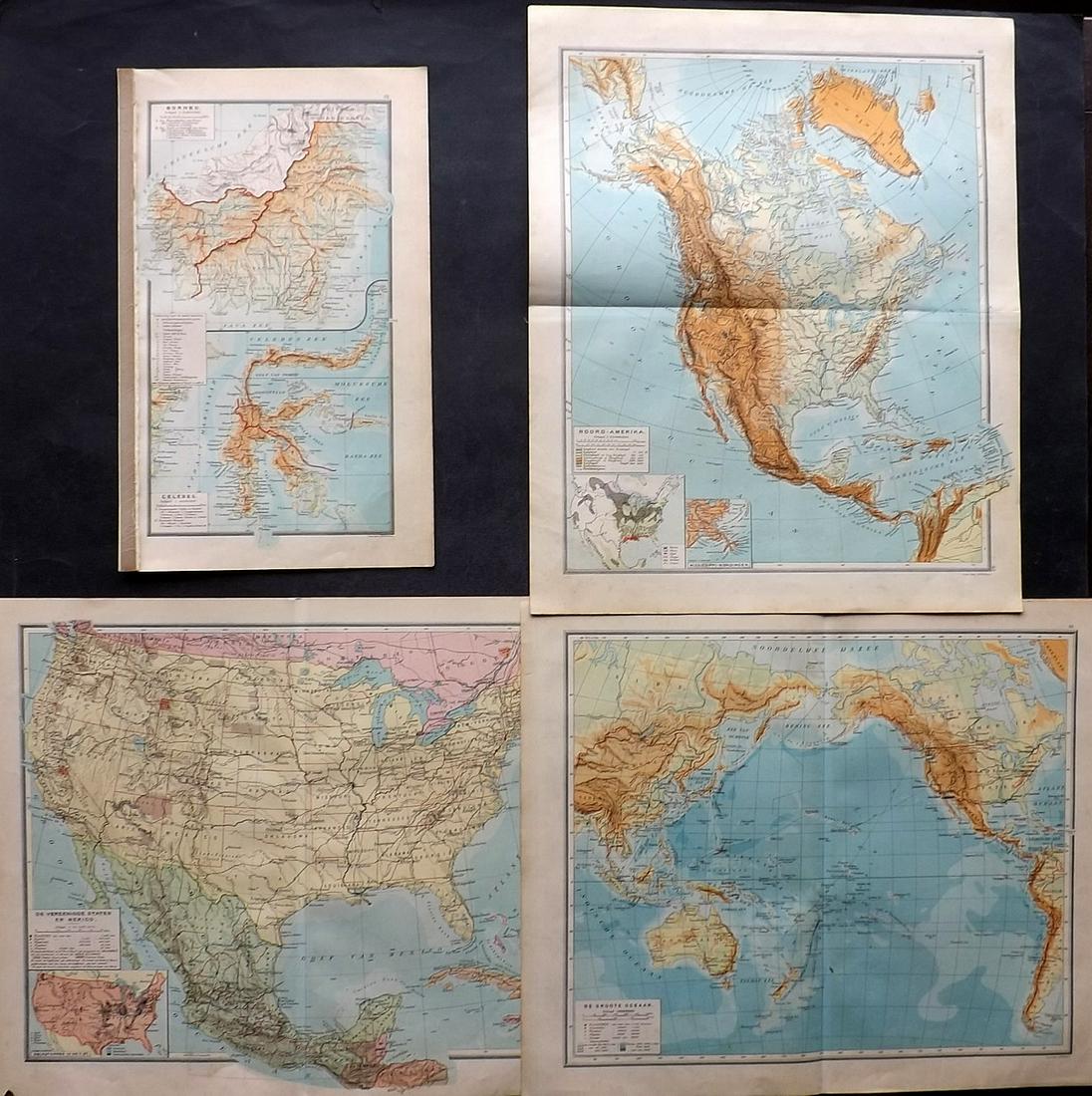 Wolters (Pub) 1932 Lot of 13 Vintage Maps (1 of 7)