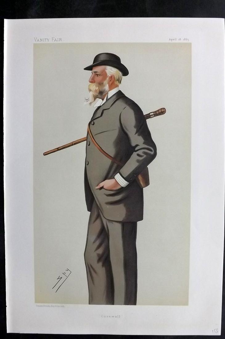 Vanity Fair Print 1885 Edward Bydges-Willyams (1 of 1)