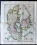 Lizars, Daniel 1831 LG Rare HC Map. Denmark