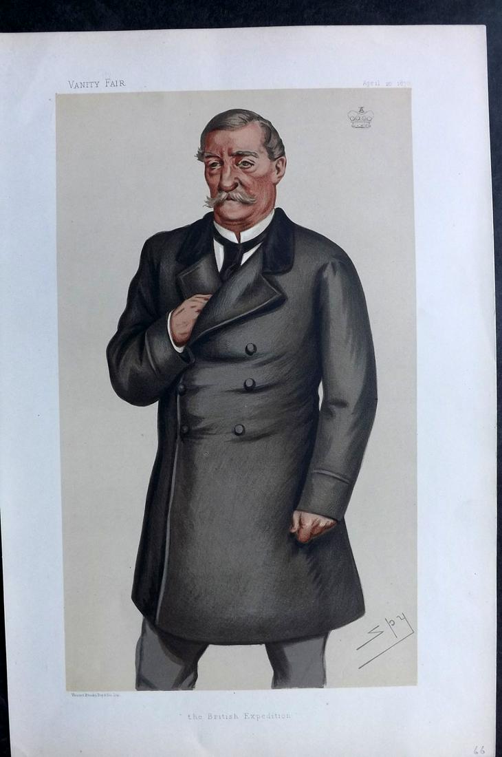 Vanity Fair Print 1878 Gen. Lord Napier of Magdala (1 of 1)