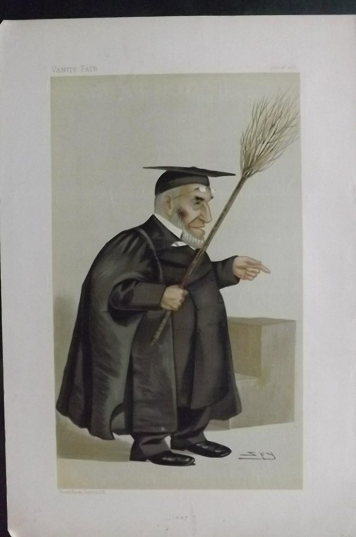 Vanity Fair Print 1887 Rev James Leigh Joynes (1 of 1)