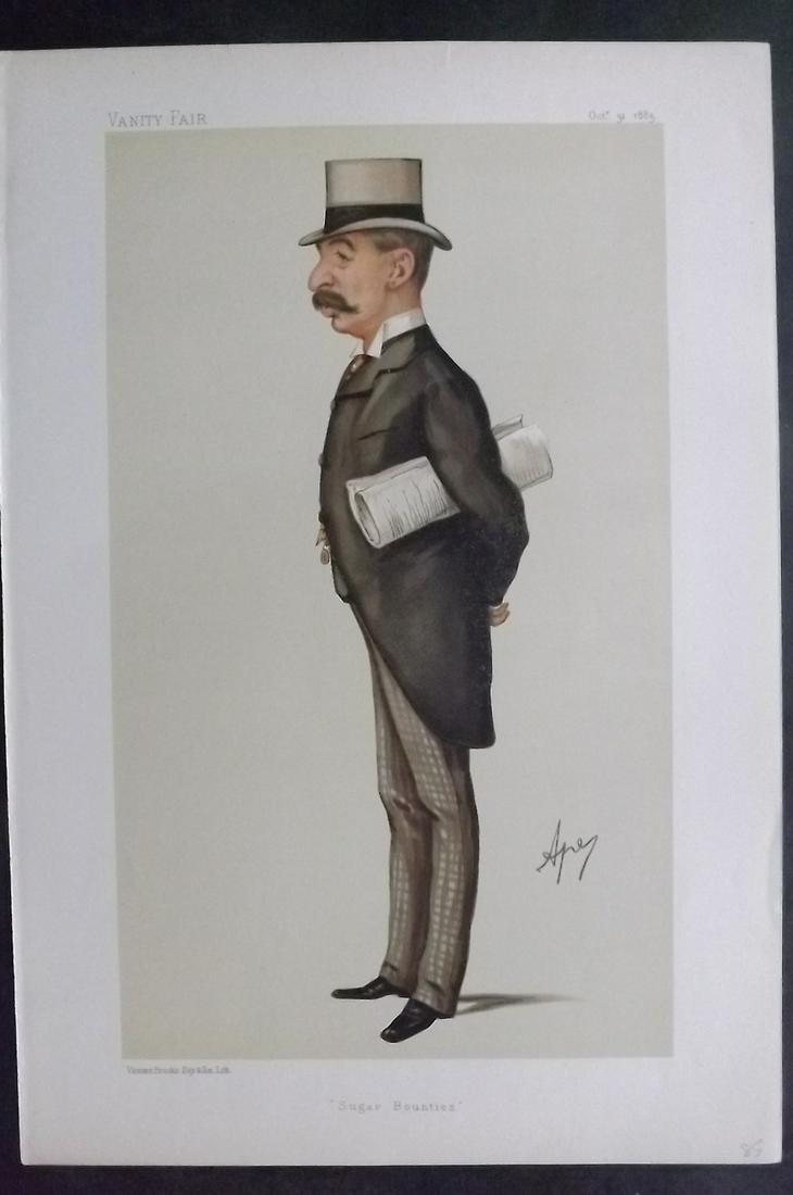 Vanity Fair Print 1885 Charles Thomson Ritchie (1 of 1)